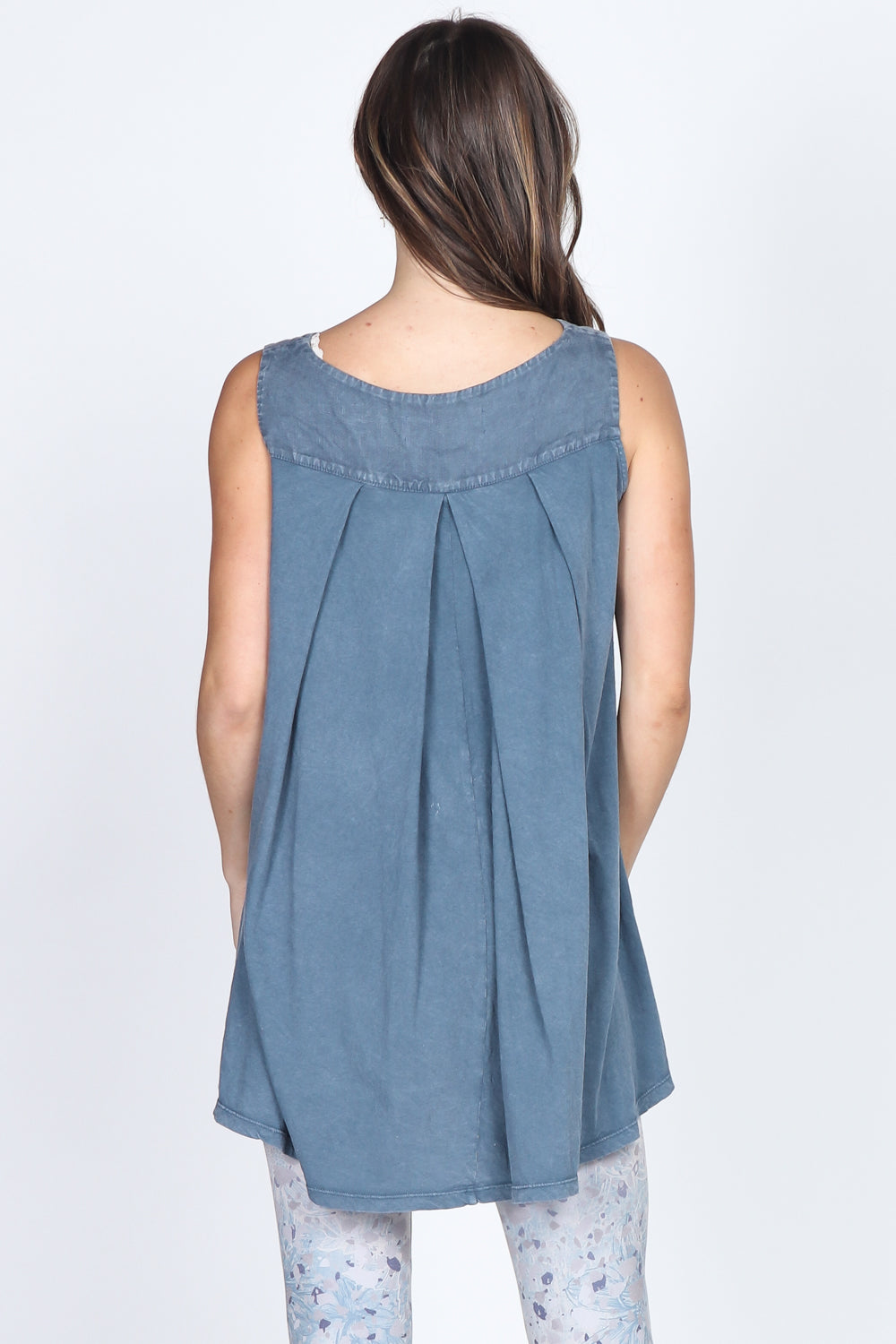 Free People Better Together Denim Tunic | Lyst